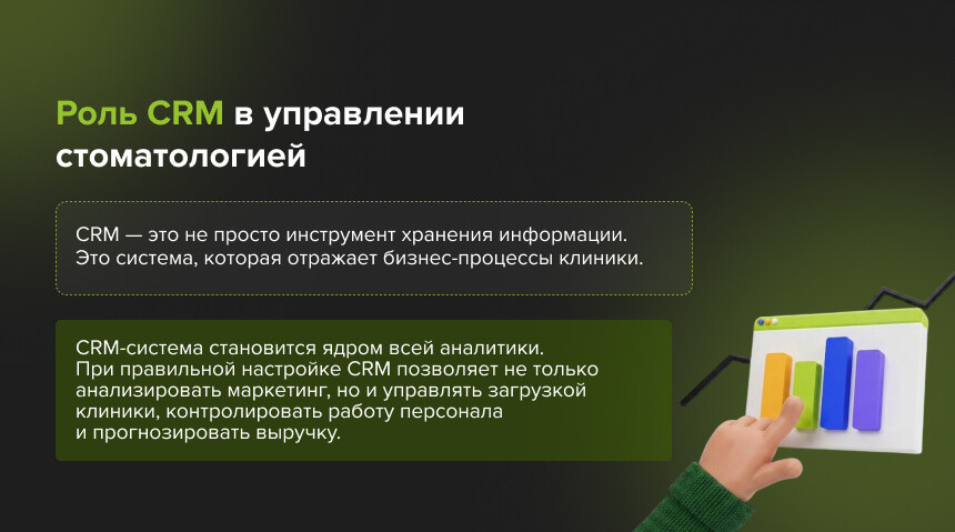 CRM в управлении стоматологией