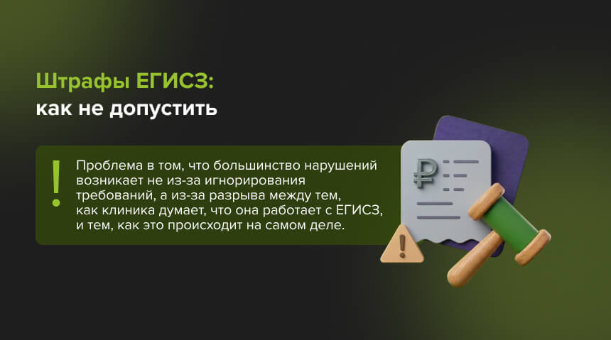 Штрафы ЕГИСЗ