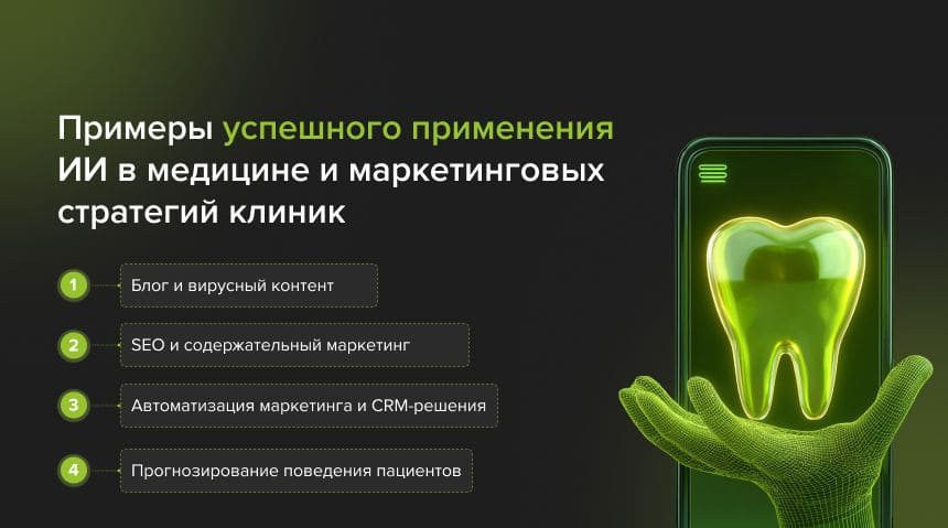 нейросети в маркетинге клиник