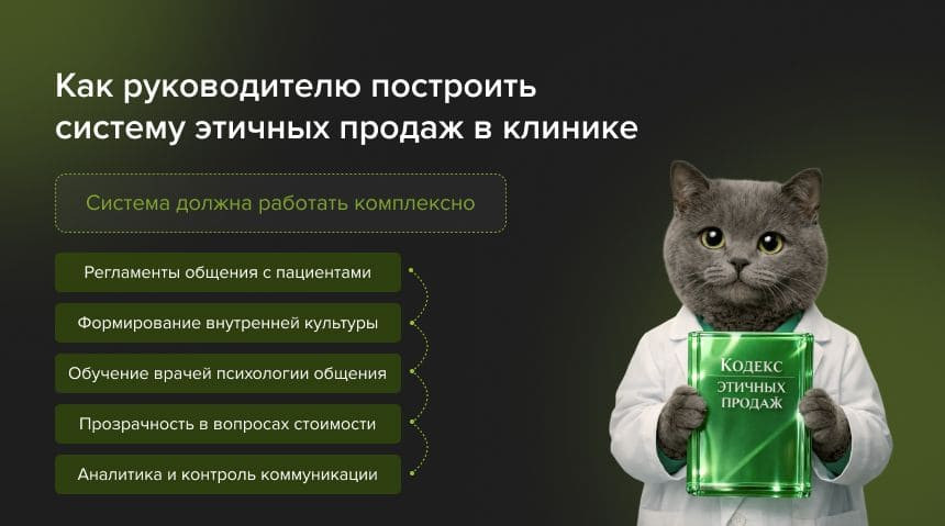 Система этичных продаж в клинике