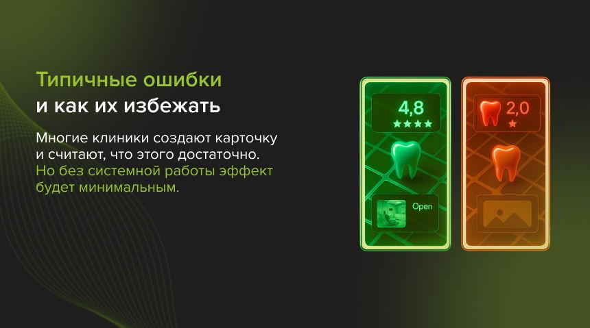 карточка клиники