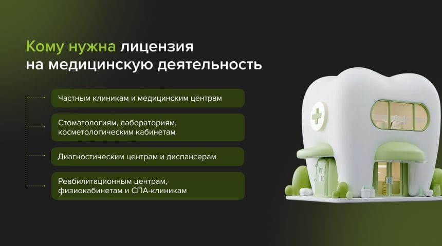 Кому нужна лицензия на медицинскую деятельность